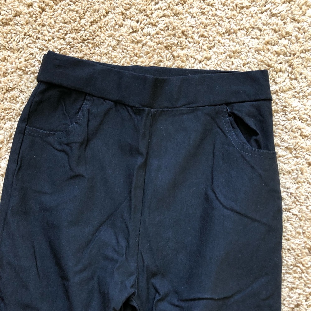 black jeggings w/o back pockets - Picture 4 of 4